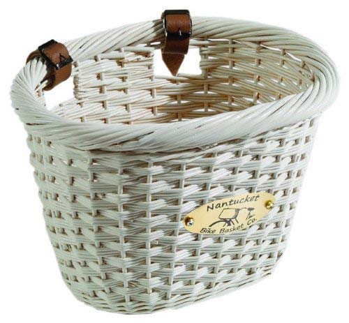 Nantucket Cliff Road Oval Front Handlebar Bike Basket