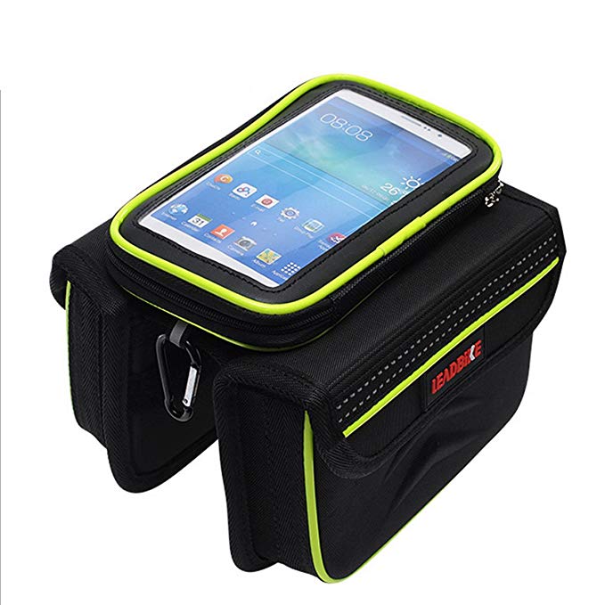 LEADBIKE Cycling Bike Bicycle Waterproof Bag Front Frame Panier Seat Saddle Pack Tail Pouch