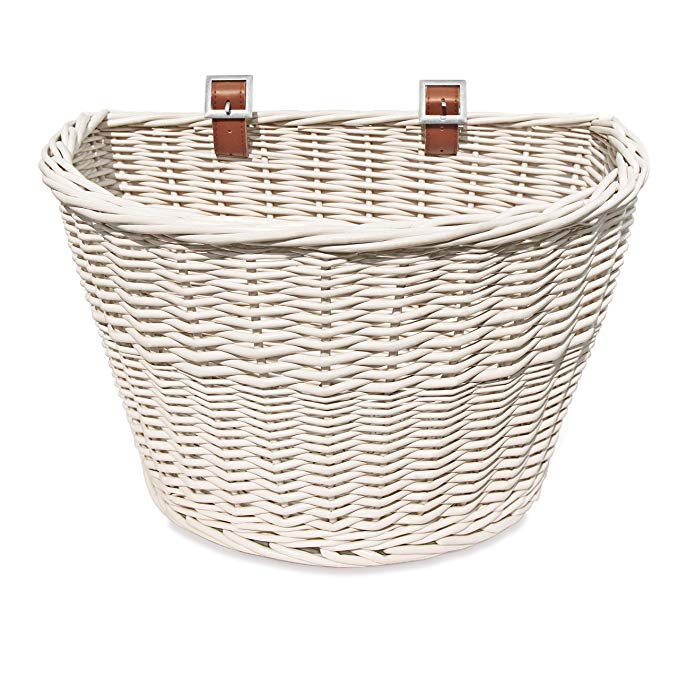 Colorbasket Adult Front Handlebar Wicker Bike Basket