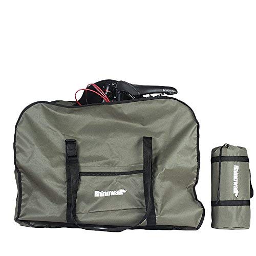 Rhinowalk Bike Travel Bag Case Box Thick Bicycle Folding Carry Bag Pouch,Bike Transport Case for Air Travel