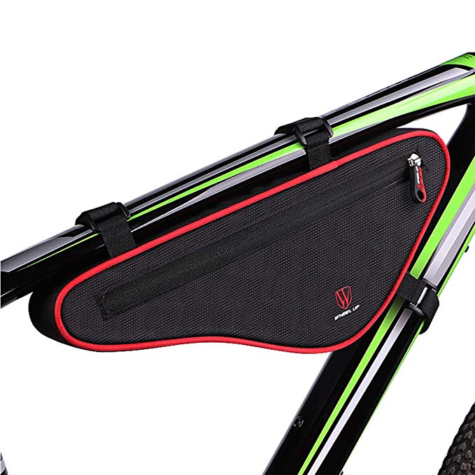 Bike Handlebar Bag - Waterproof Bicycle Front Bag Adjustable Cellphone Bag - Tools Organizer Pack with 3L Capacity for Bicycle MTB Road Bike