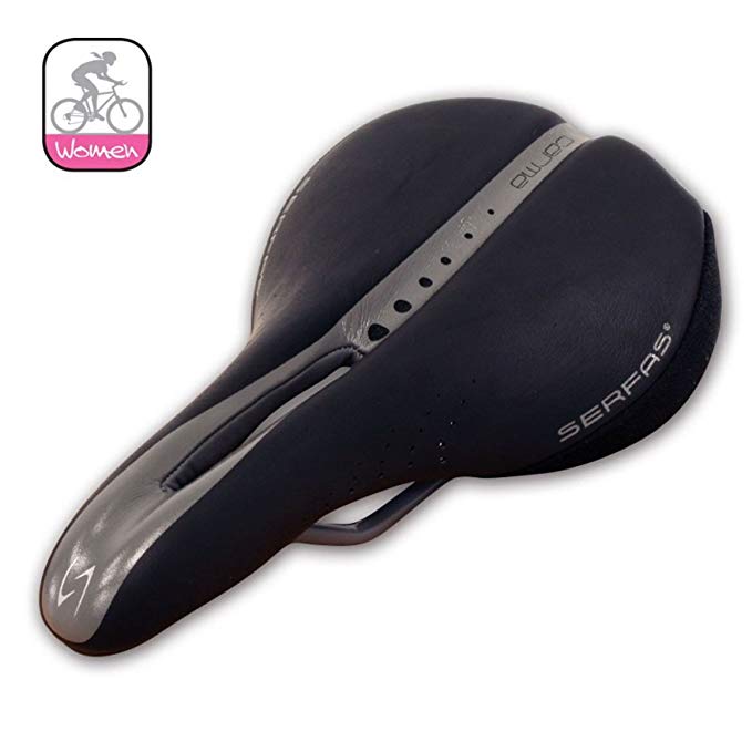 Serfas Women's Carma Titanium Performance Bicycle Saddle