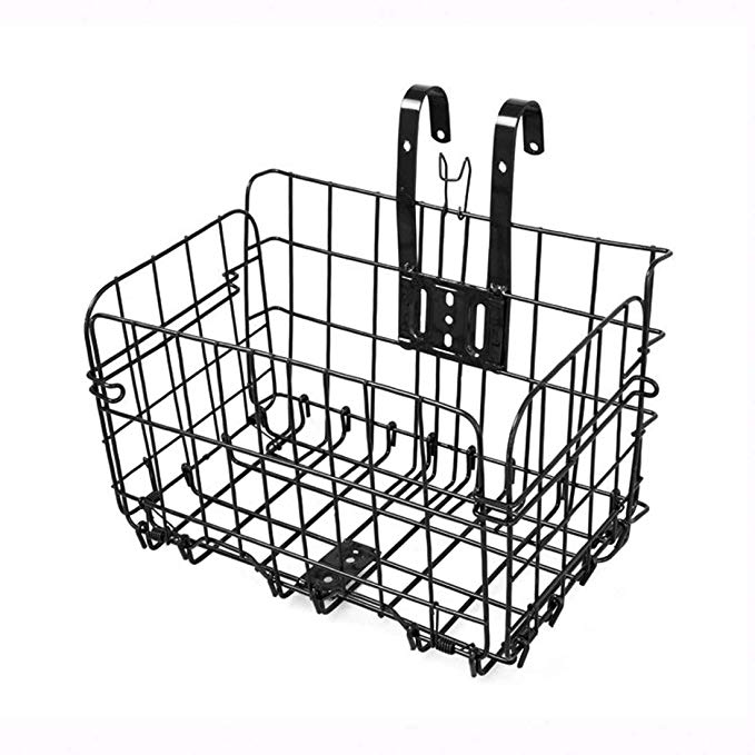 Altruism Steel Bike Basket for Adult Mountain Bikes Removable and Collapsible