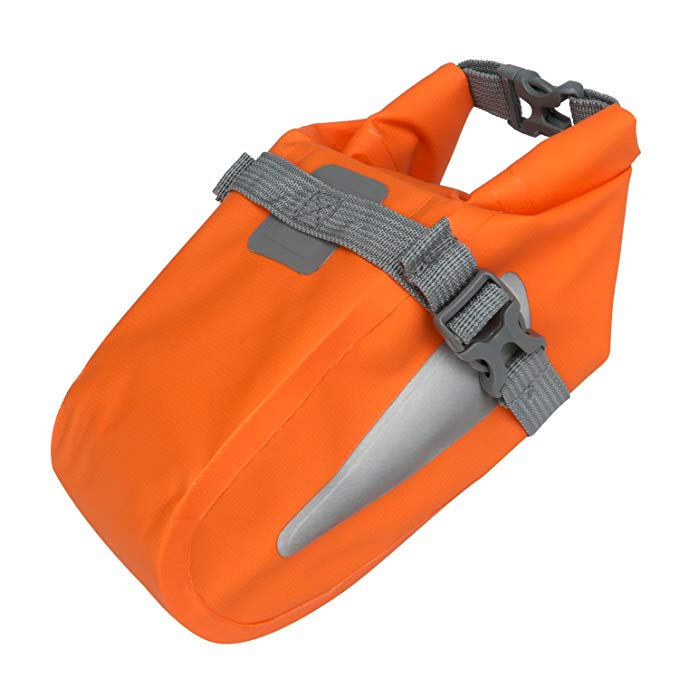 TOURBON Waterproof Bike Seat Bag PVC Cycling Seat Tail Pouch bicycle Saddlebag