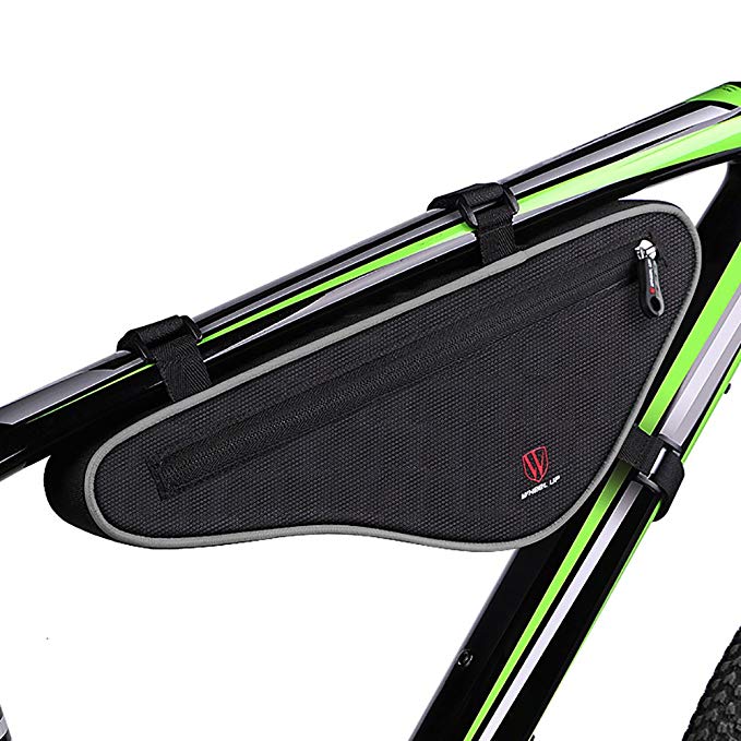 Bicycle BagTriangle Frame Bag Bike Storage Bag Saddle Frame Pouch Large Capacity Nylon Outdoors Sports Riding Gear