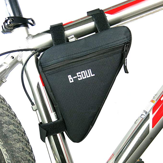 Triangle Bicycle Bag - Bike Cellphone Accessories Triangle Waterproof Cycling Bike Bicycle Front Tube Frame Pouch Bag