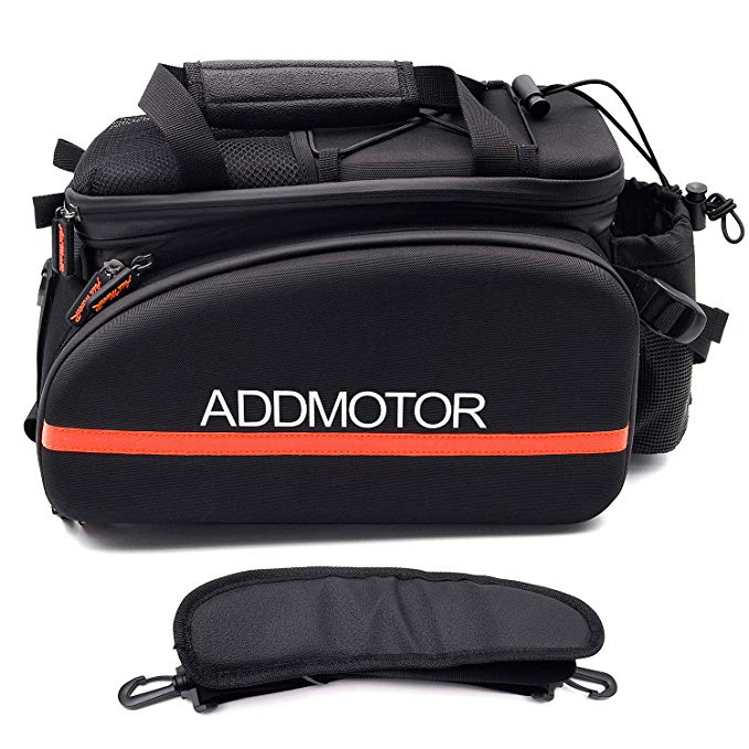 Addmotor Bicycle Pannier Bag Bike Rear Pannier Bag Expedition Rack Bag Waterproof 35 Liters 2100 Cubic Inches