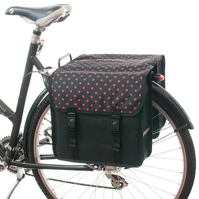 Beluko Classic Double Panniers Bag Fashion Bicycle Cycle Bike Women's - Mens