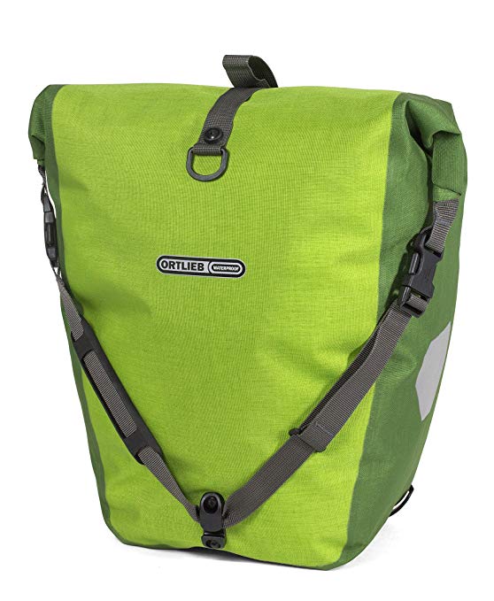 Ortlieb Back-Roller Plus QL2.1 Panniers (Pair) LIME-MOSS GREEN #F5201