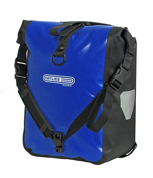 Ortlieb Front-Roller Classic QL2.1 Panniers (pair) ULTRAMARINE-BLACK #F6303