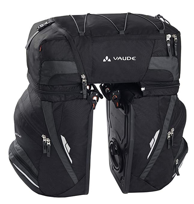 Vaude Karakorum bike panniers grey/black