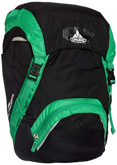 Vaude Road Master Front bike panniers green/black