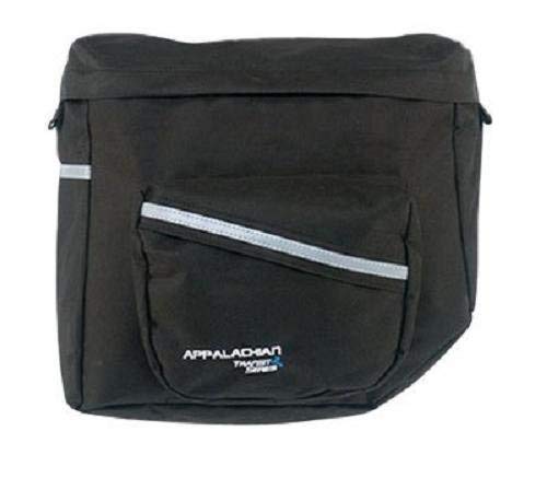 Axiom Appalachian Rear Pannier (1220 Cubic Inches, Black with Silver Reflective Trim)