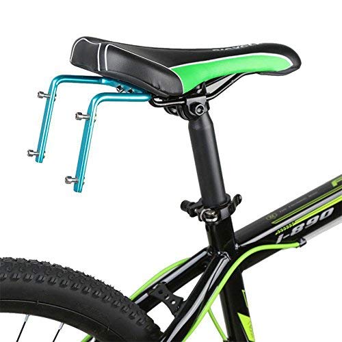 Tsptool Holder Cage Adapter Rack for Bike Bicycle Cycling Back Seat Saddle Aluminium Alloy Double Water Bottle