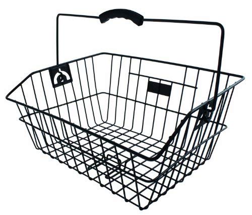 M-Wave Classic Wire Bicycle Basket (Black)