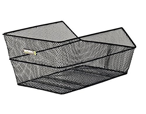 Basil Cento Rear Basket, Black