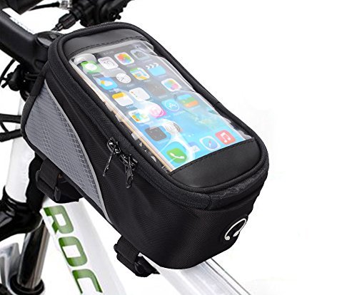 ECCRIS Samsung Galaxy S7 Edge 5.5inch Bike Handlebar Bags, Sumaclife Water-Resistant Handy Bicycle Bag Pouch Snowproof Dirtproof Sandproof Case