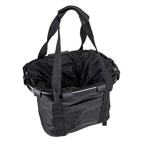 Sunlite Canvas & Alloy QR Basket, Black