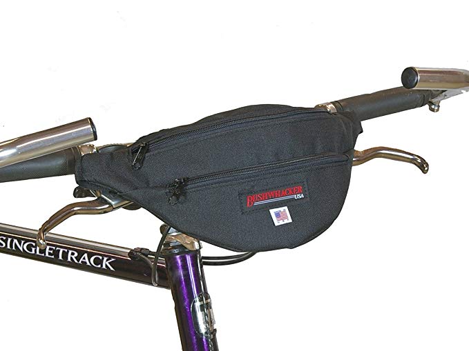 Bushwhacker® Newport - Handlebar bag / Hip Pack Black