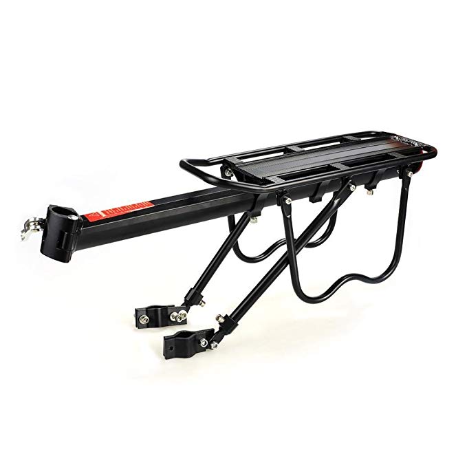 Opuko Large Rear Bike Rack for Bicycles, 50 Kg Capacity