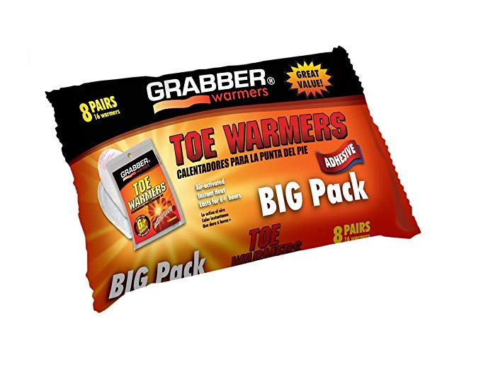 Grabber Toe Warmer 10 Count ( 8 Pairs Each )