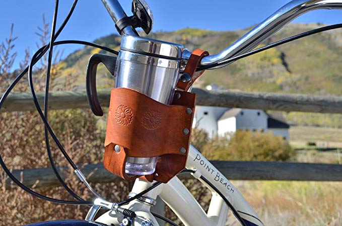 Personalized Bicycle Cup Holder, Bike Cup Holder, handle bar cup holder, water bottle cage