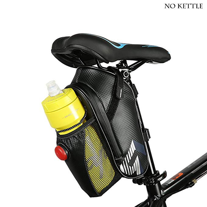 Abonnylv Bike Seat Pack With Rear Light ,Cycling Saddle Bag