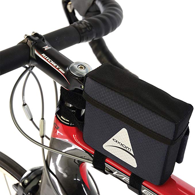 Axiom Smart Box Handlebar Bag, Grey/Black