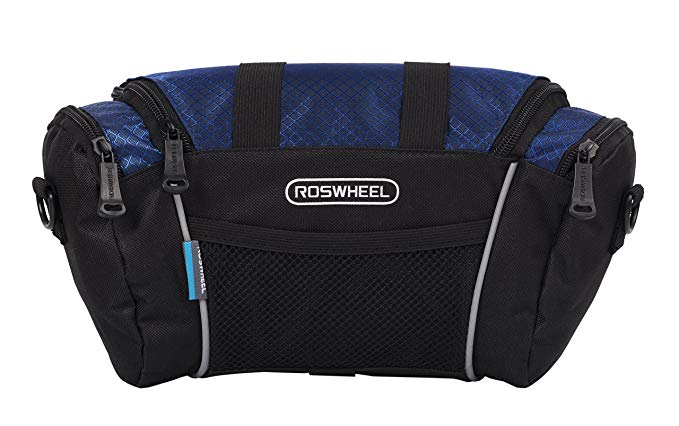 Roswheel 11494 5L Capacity Bike Front Handlebar Bag Bicycle Basket Cycling Accessories Pack