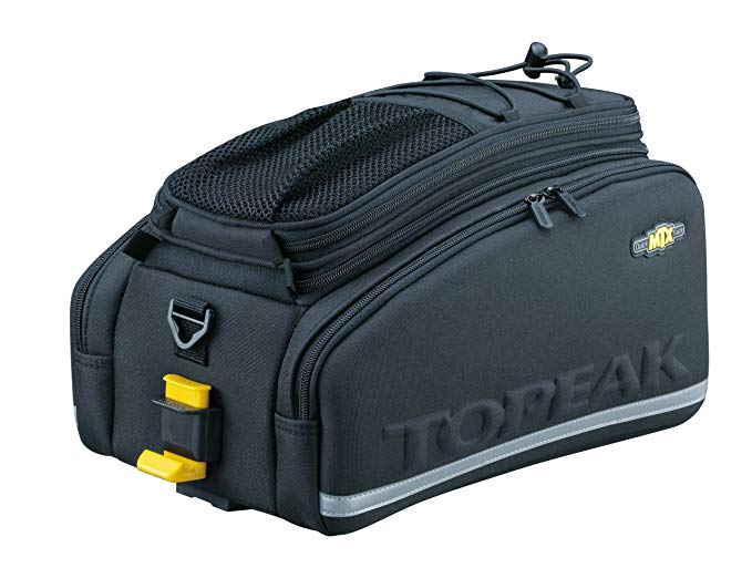 Topeak MTX Trunk Bag DX Bicycle Trunk Bag with Rigid Molded Panels