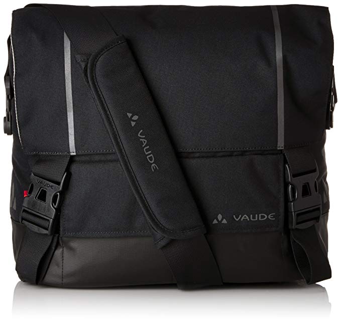 VAUDE Cyclist Messenger Backpack, Black