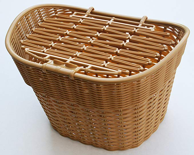 Bicycle Basket-Wicker Style